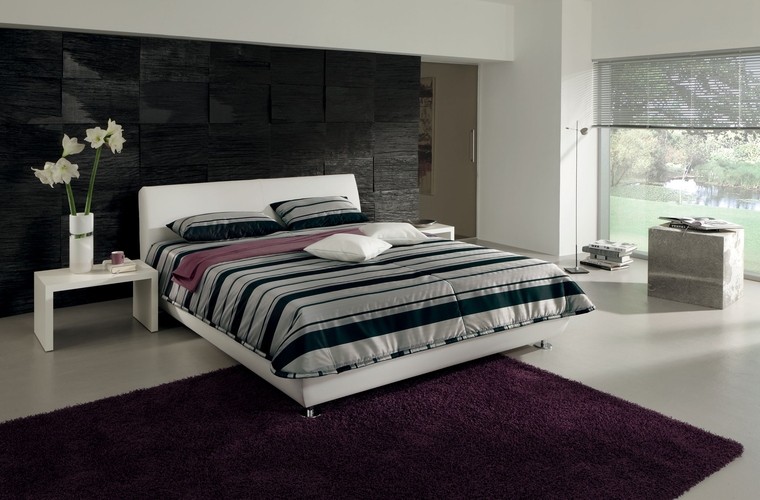 Luxusní kožené postele Nicola znaèky RUF Betten