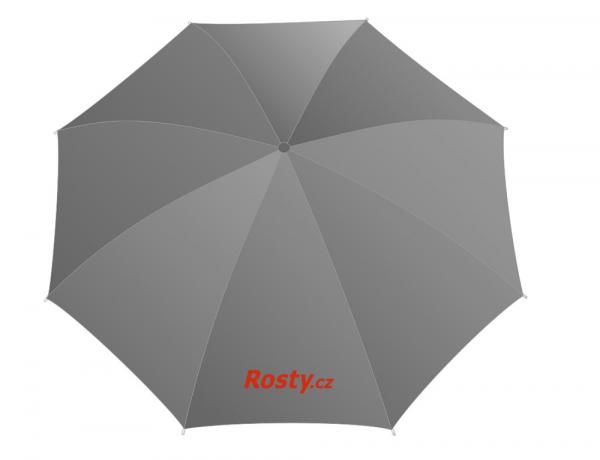 Deštník Rosty.cz - šedý