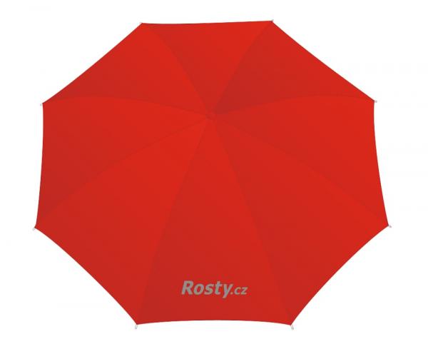Deštník Rosty.cz - èervený