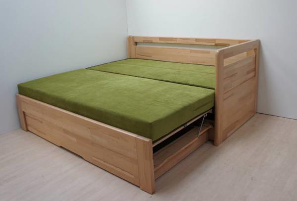 Rozložená postel